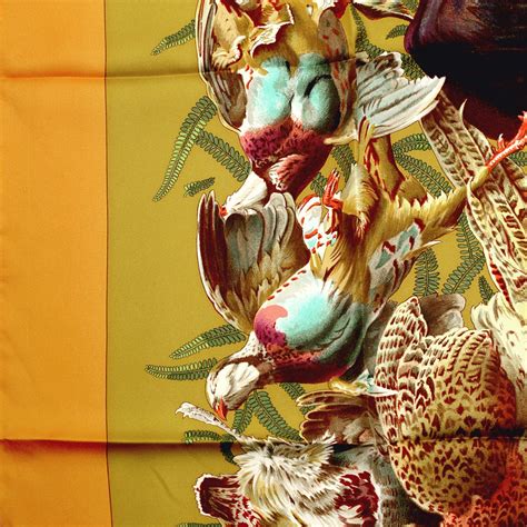 Hermès Scarves by Henri de Linares – Exquisite Artichoke